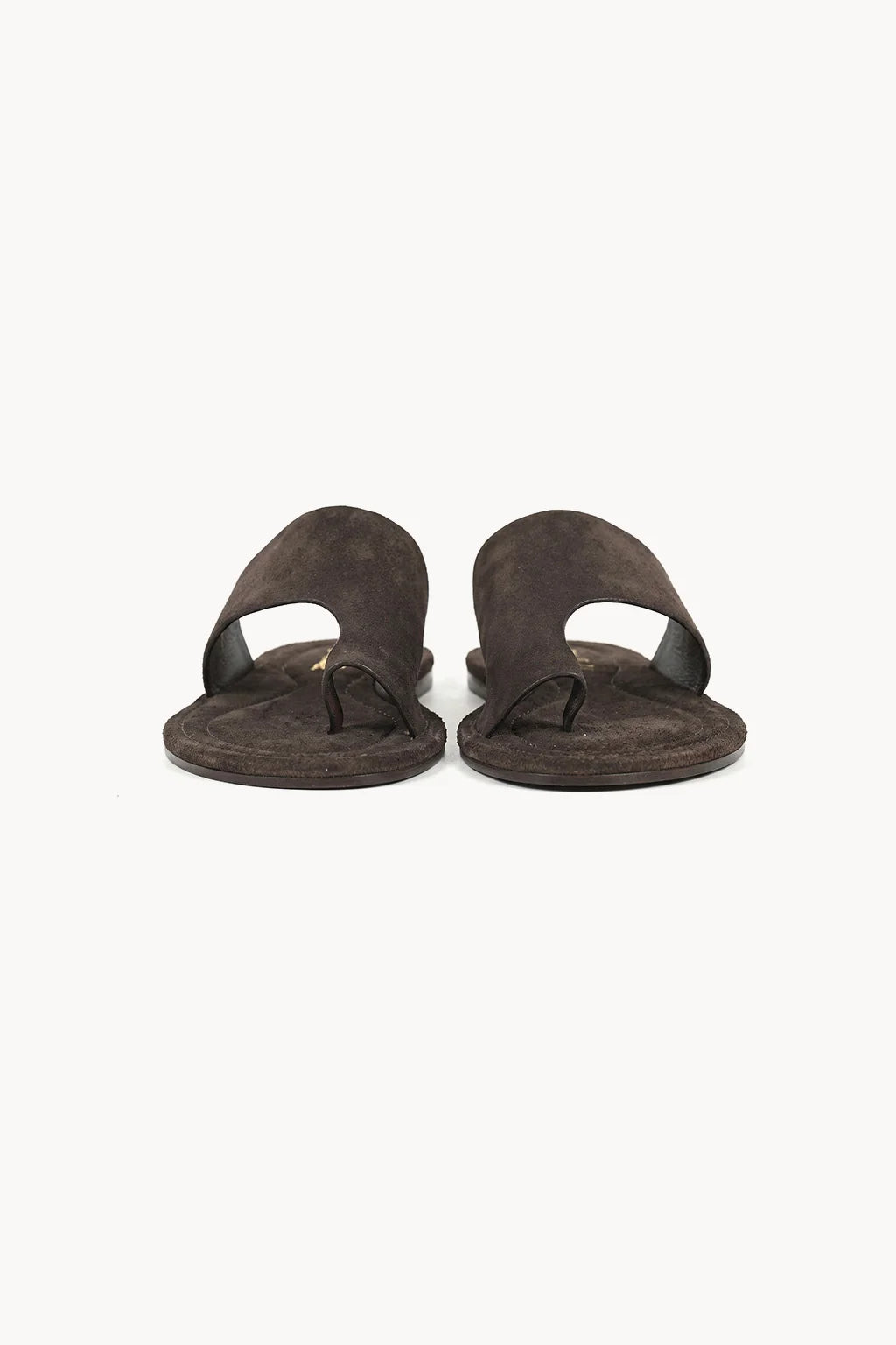 Zuri Flat Slide, Dark Brown — 01 pair