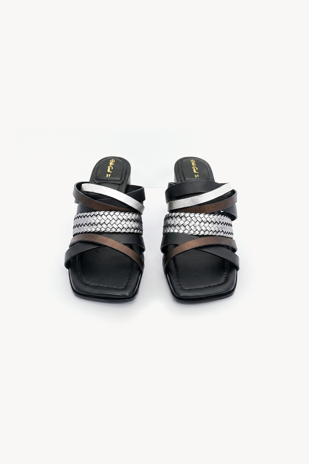 Soraya Woven Strap Mule, Multi — 01 pair