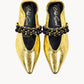 Gold Ballerina Shoes online