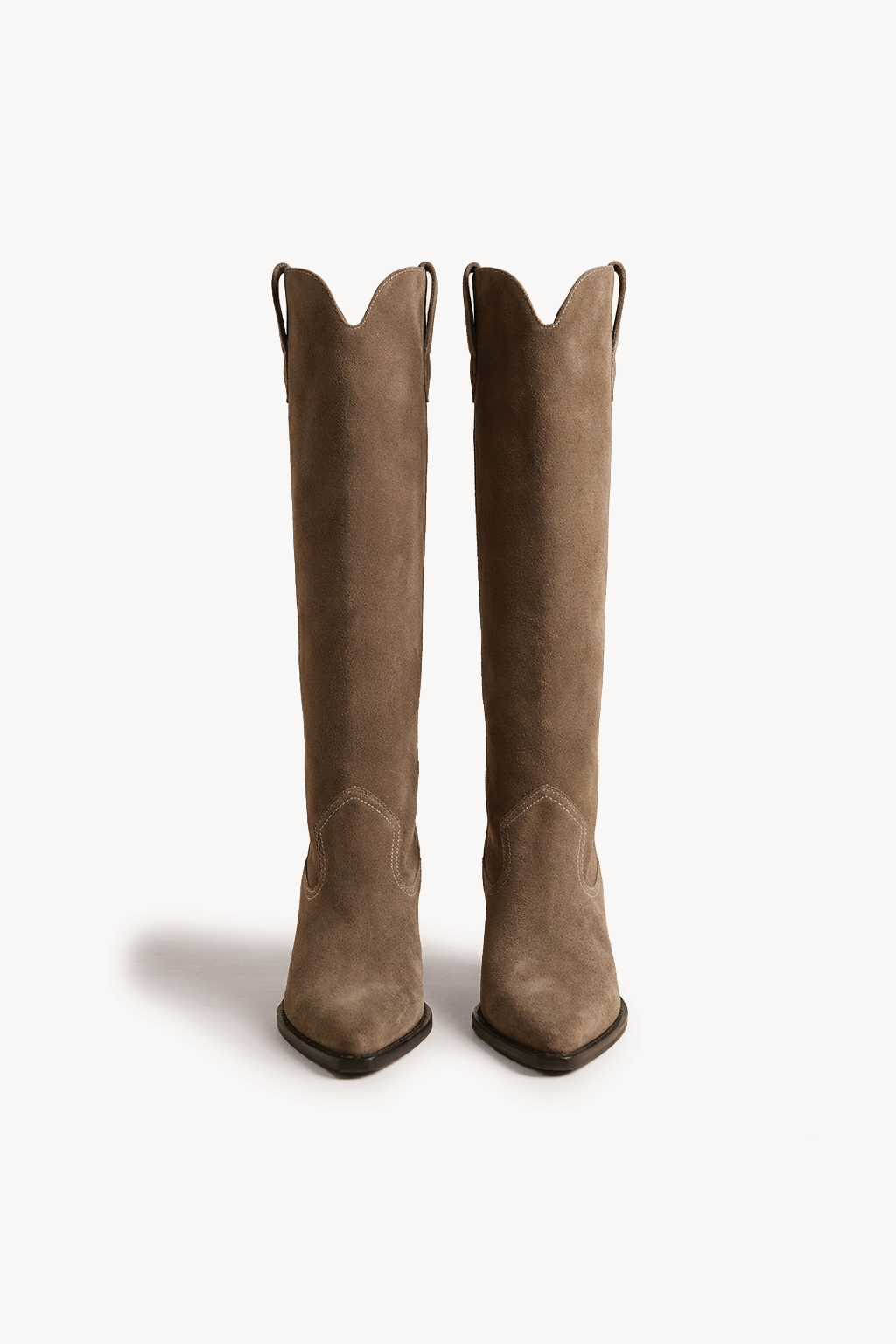 Azarelle – Tall Dress Boots, Grey — 01 pair
