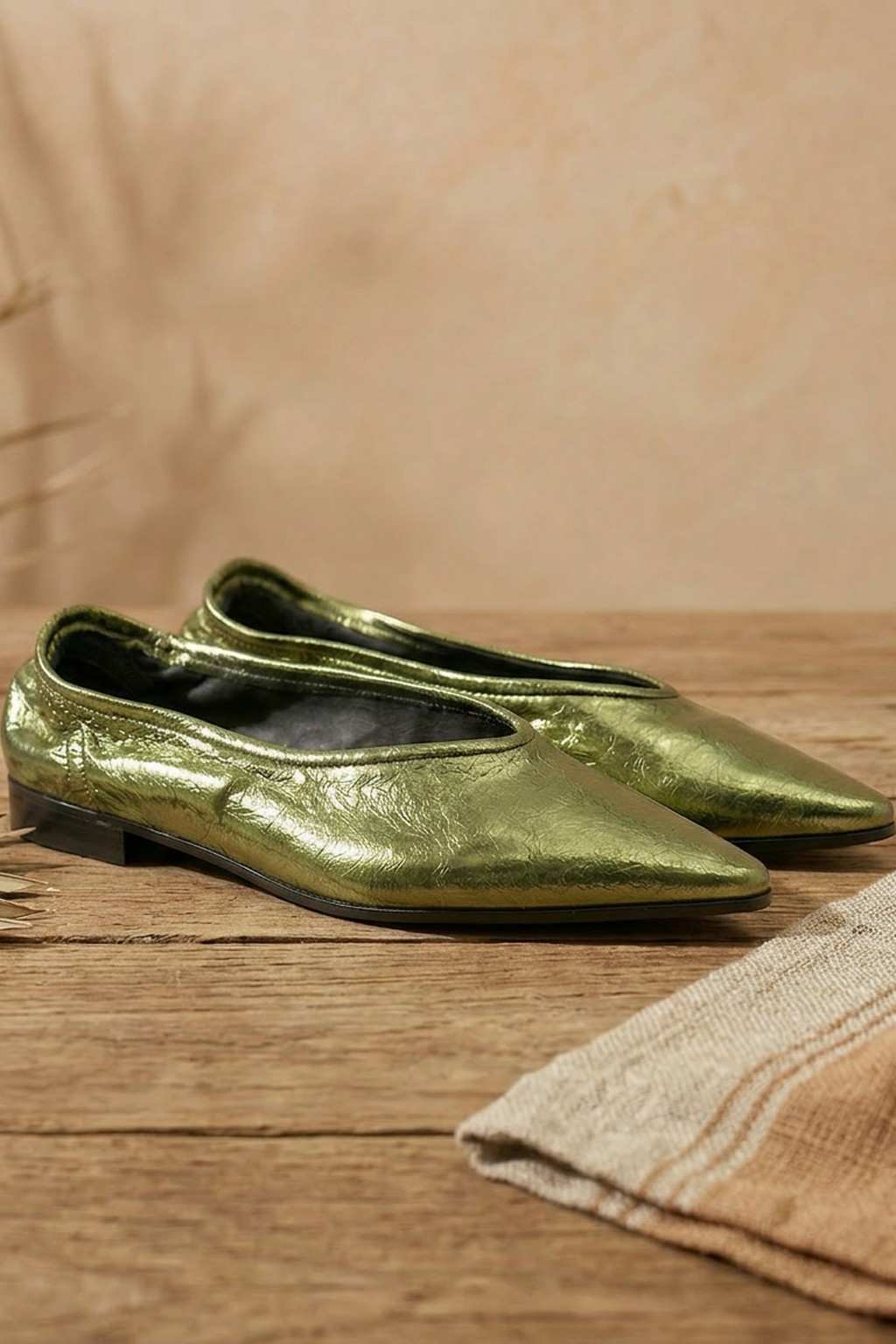 Halo Ballerina, Olive — 08 styled