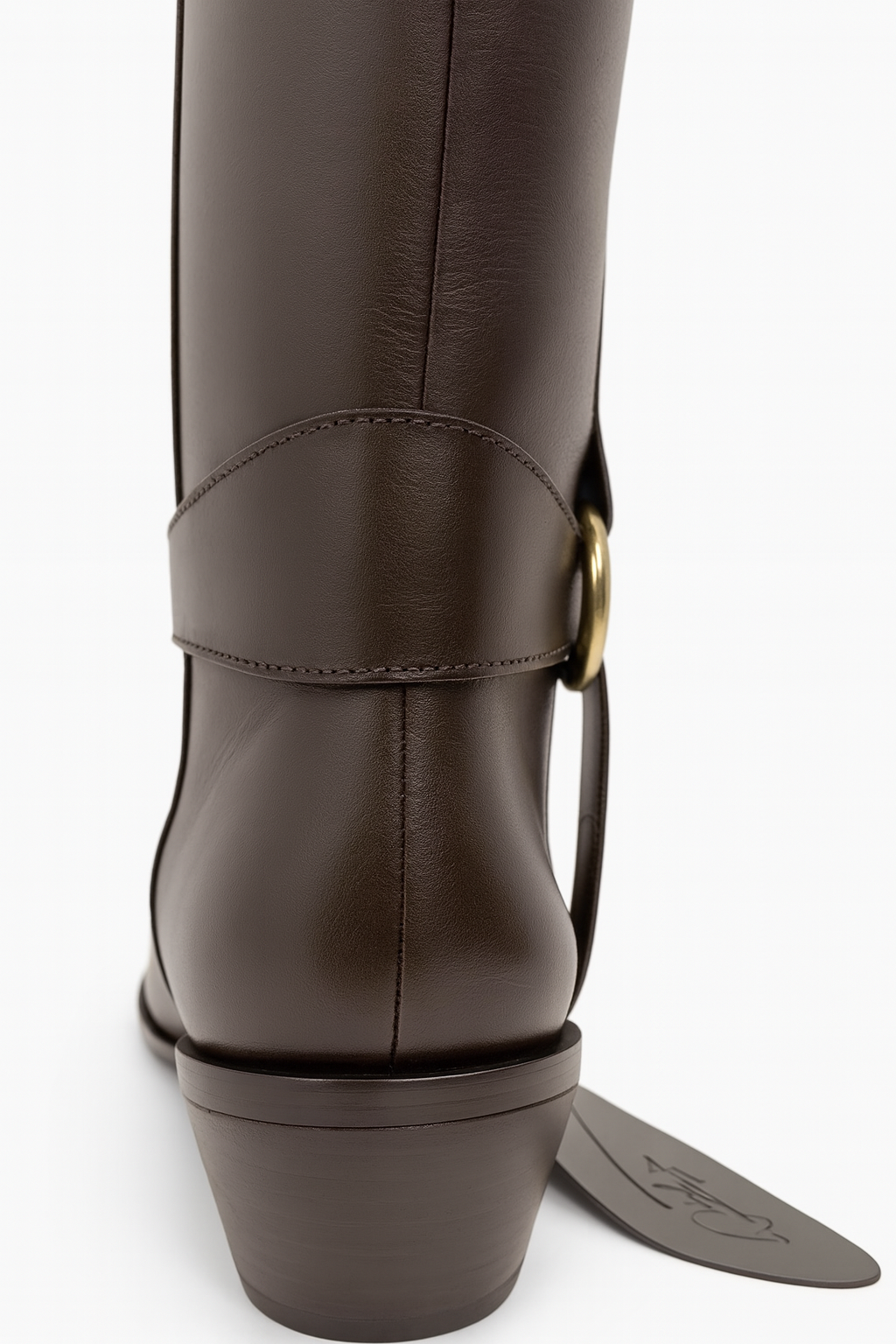 Marcelle – Classic Tall Boots, Brown — 02 close-up