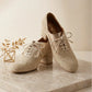 Venezia Oro Brogue Heel