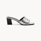 Velada  Metallic Woven Heel