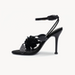 Rosaluna Floral Stiletto – Black, left