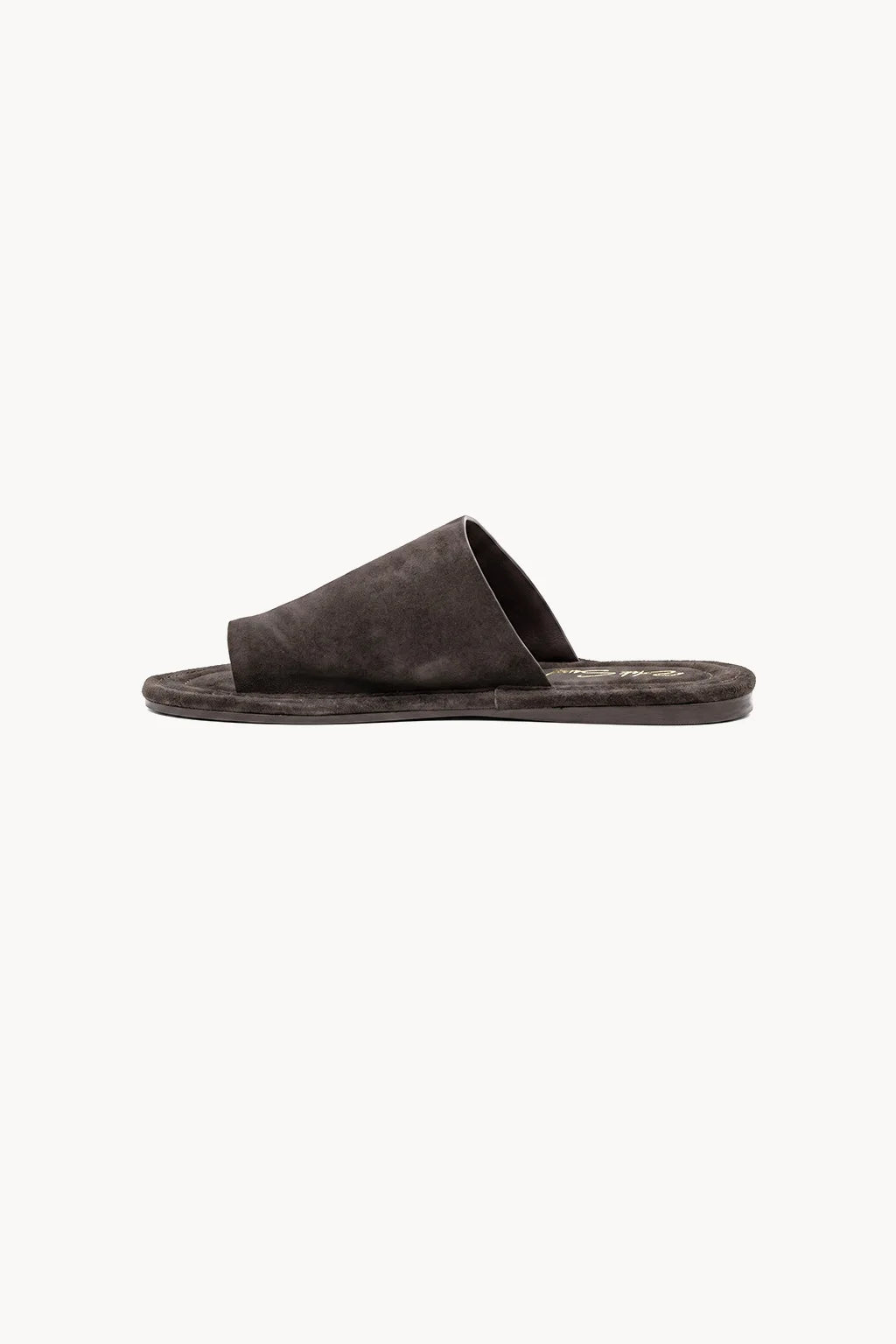 Zuri Flat Slide, Dark Brown — 04 side profile 2
