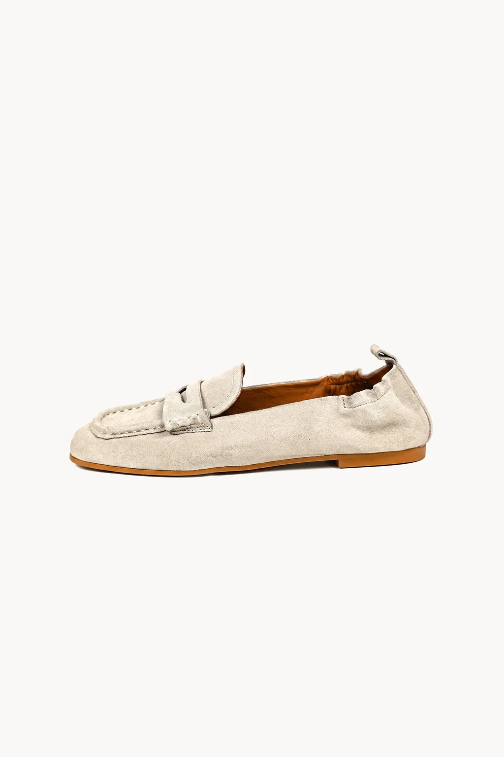 Elizaveta Moccassin, White — 04 side profile 2