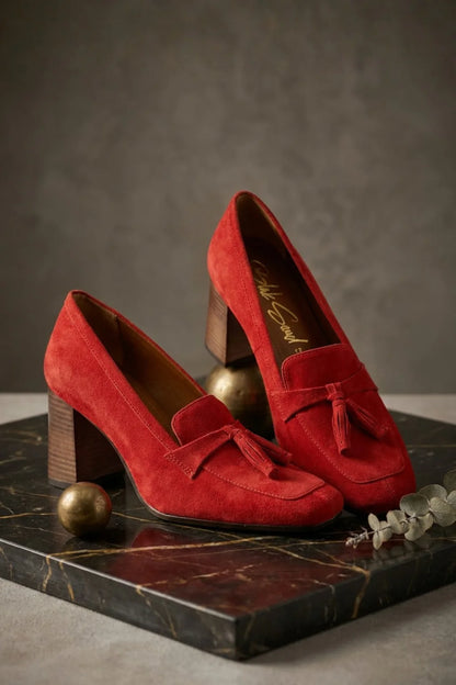 Welaris – Loafer Heel Pumps