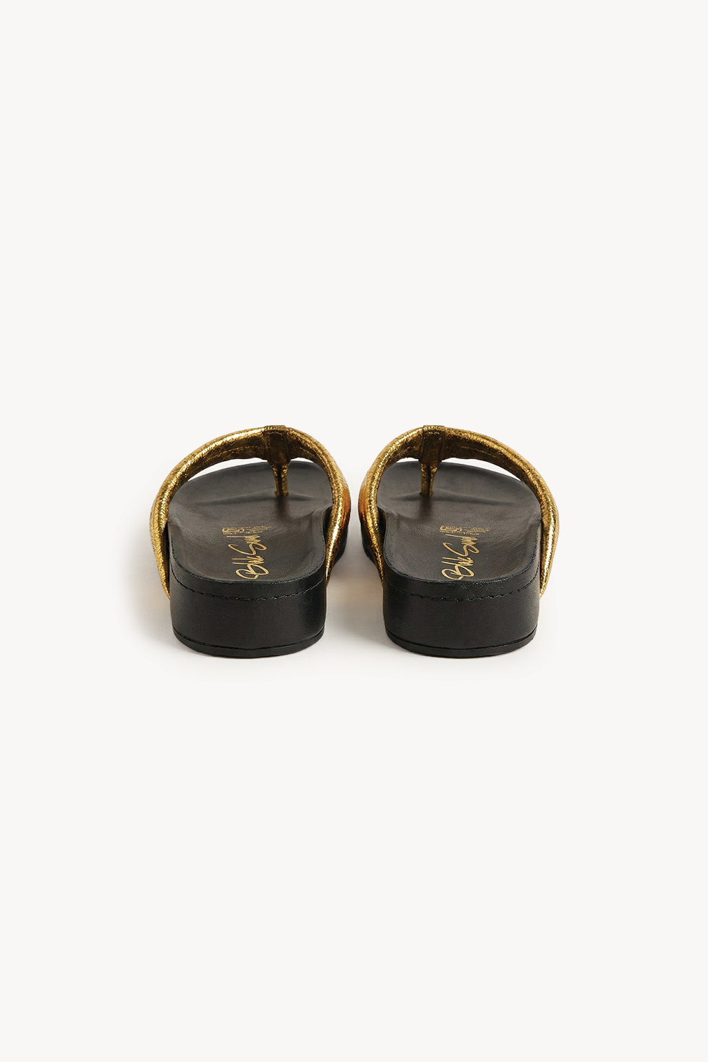 Argentea BS – Luxe Comfort Sandals, Gold — 05 back