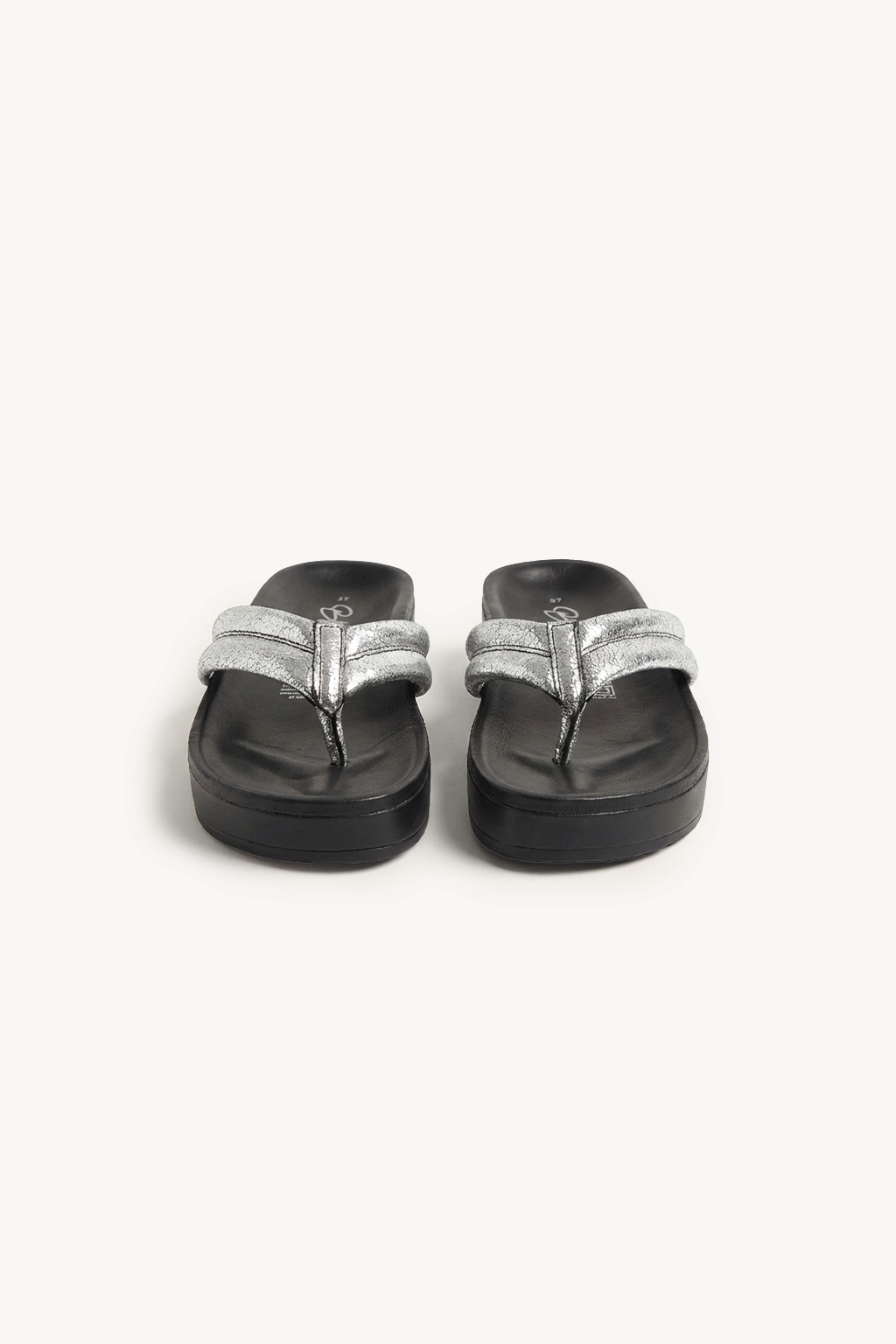 Argentea BS – Luxe Comfort Sandals, Silver — 04 three-quarter