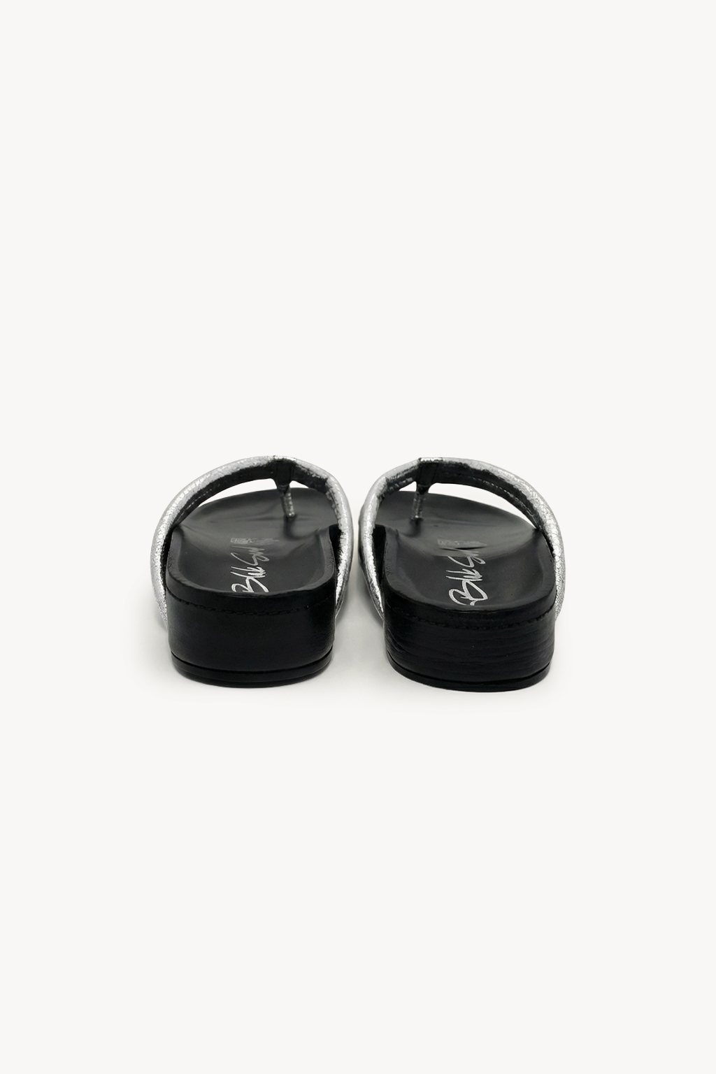 Argentea BS – Luxe Comfort Sandals, Silver — 05 back