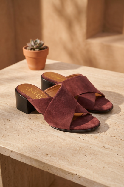 Milano Velluto Cross Sandal
