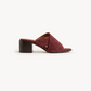 Milano Velluto Cross Sandal