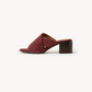 Milano Velluto Cross Sandal