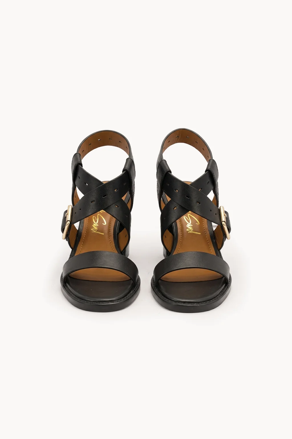 Milano Struttura Sandal, Black — 01 pair