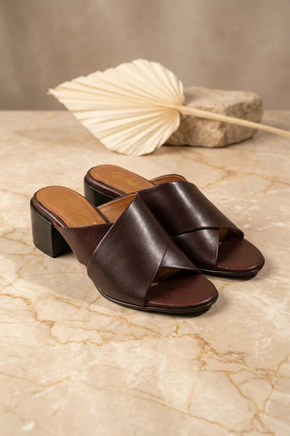 Milano Velluto Cross Sandal