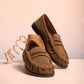  brown loafers