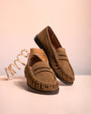  brown loafers