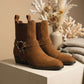 Mortene-Luxe Suede Ring Boots