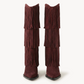 NoirCascasde – Three Layer Fringe Boots