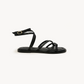 Noirvé – Architectural Strap Sandals