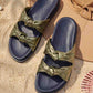Olive sandals