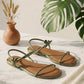 Orbit – Flat Strappy Comfort Sandals