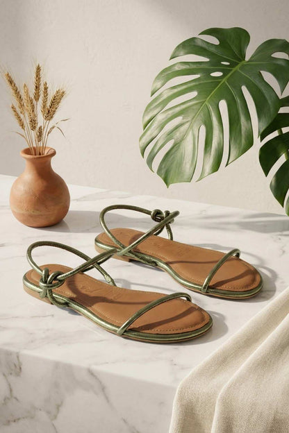 Orbit – Flat Strappy Comfort Sandals
