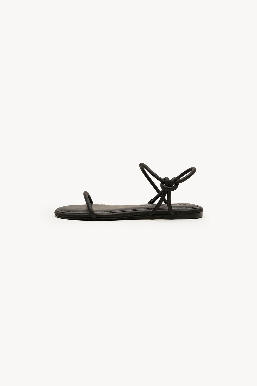 Orbit – Flat Strappy Comfort Sandals, Black — 02 side profile 2