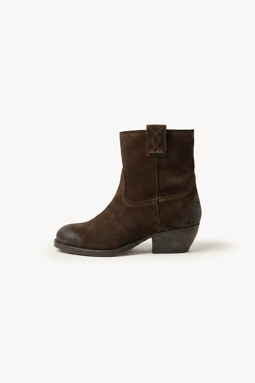 Orvyn-Sculpted Everyday Ankle Boots, Chocolate — 04 side profile 2