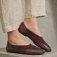 Women’s suede ballerina flats
