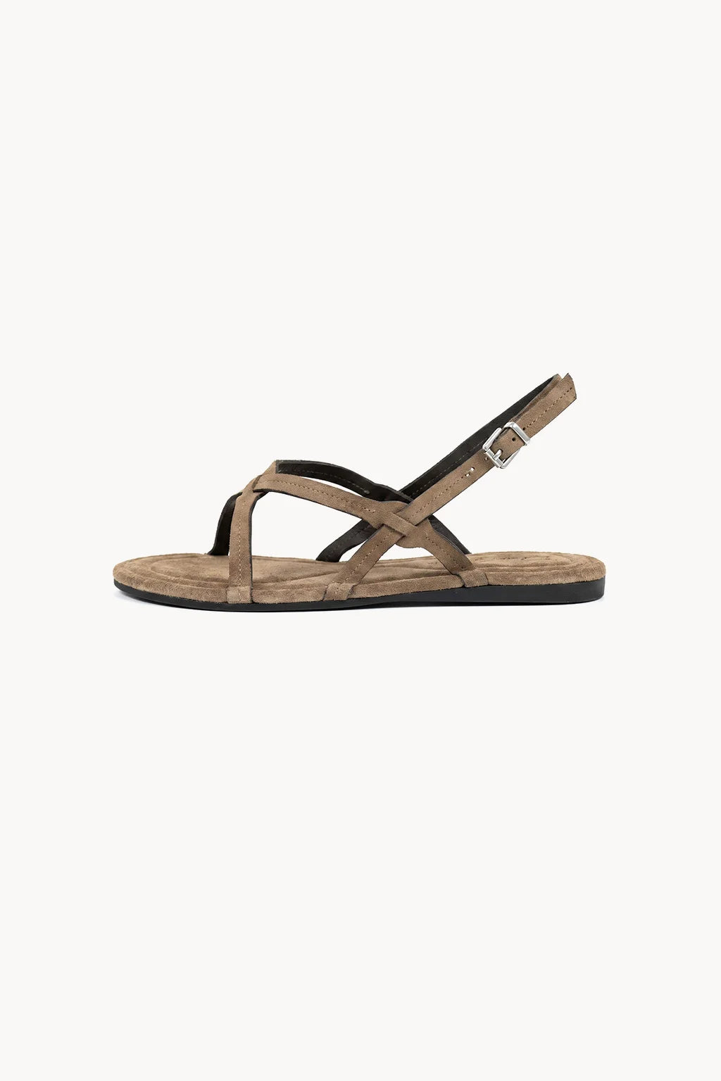 Esmeralda de Ibiza Sandal, Brown — 04 side profile 2