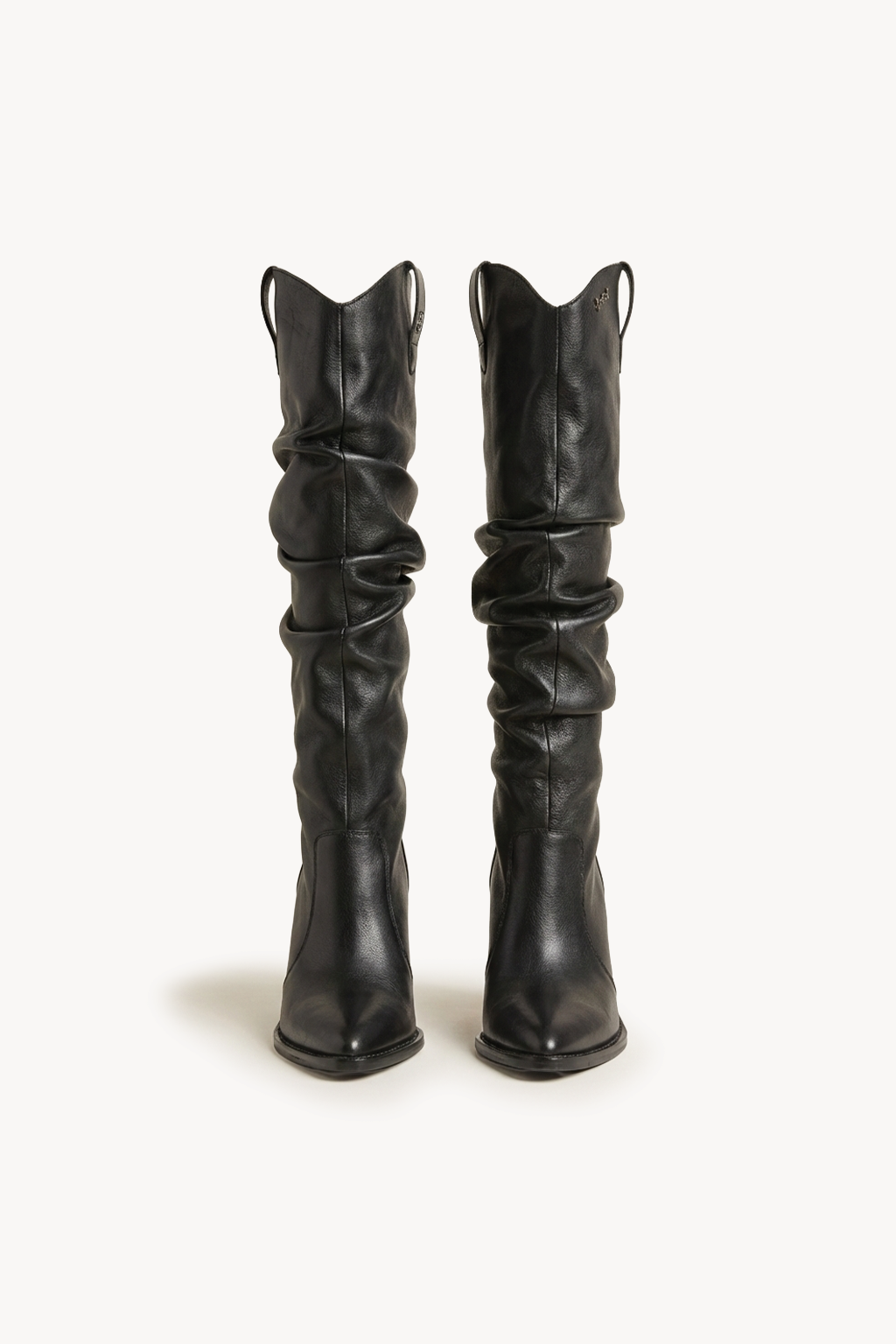 Sylvie – Slouch Tall Boots, Dark Brown — 01 pair