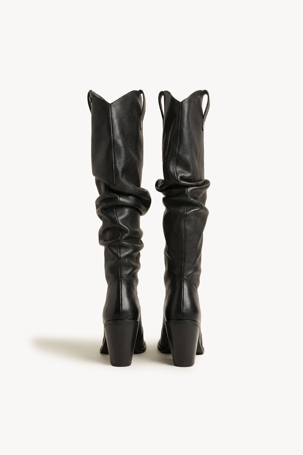 Sylvie – Slouch Tall Boots, Dark Brown — 05 back