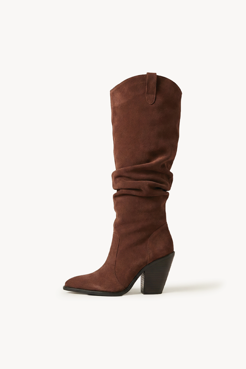 Sylvie – Slouch Tall Boots, Burgundy — 04 side profile 2