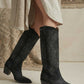 Sundra – Western Style Embroidery Boots