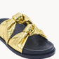Golden Block Heels