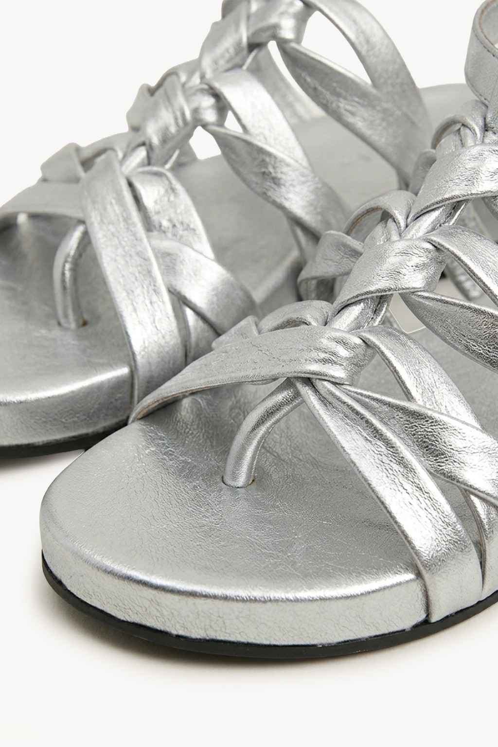 Ephyra Sandal, Silver — 03 close-up