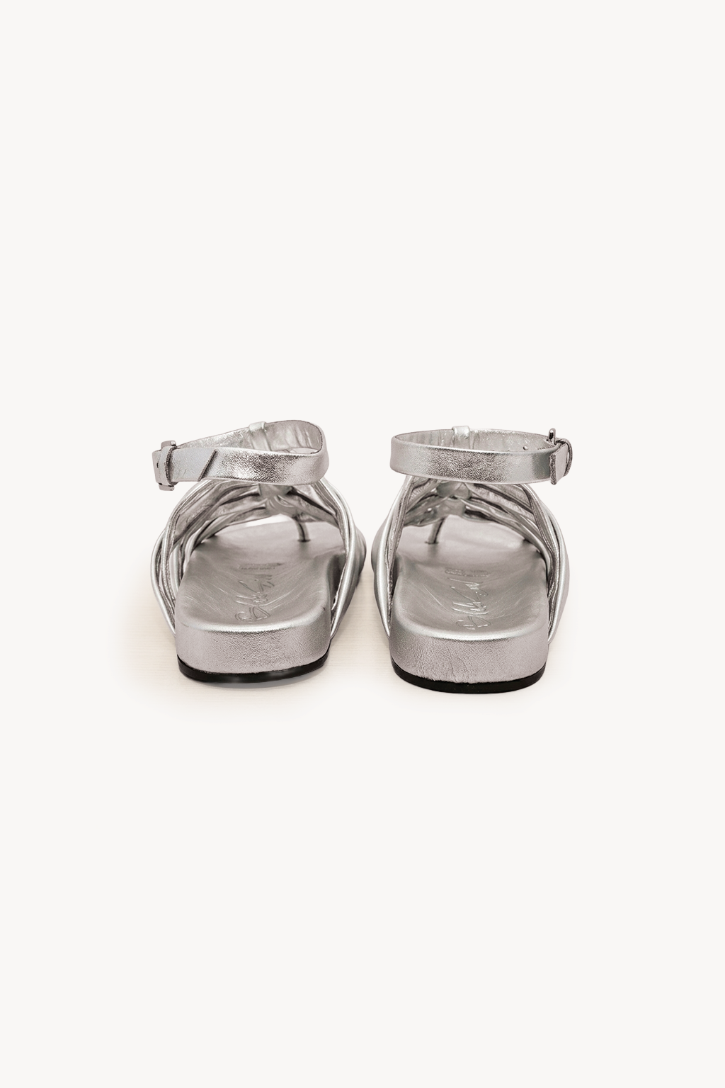 Ephyra Sandal, Silver — 05 back
