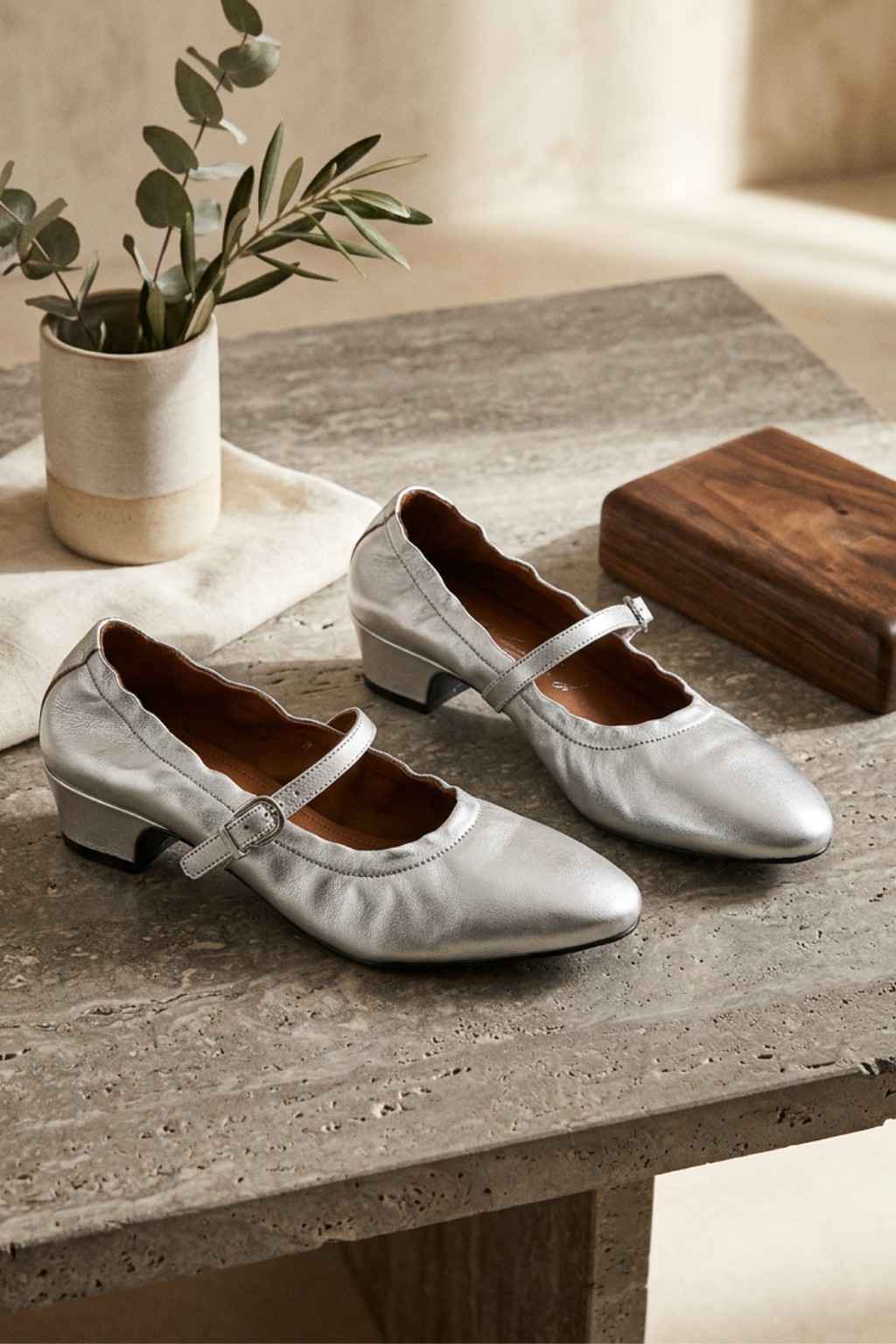 Primaire Mary Jane, Silver — 08 styled