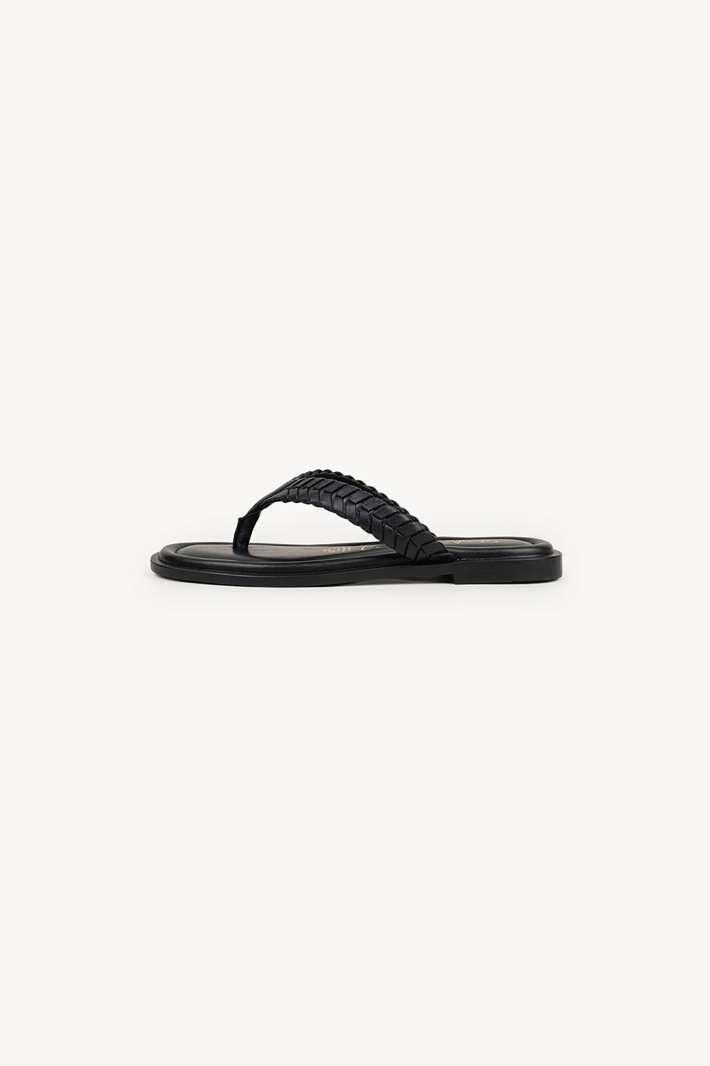 Intreccio Nero Sandalo, Black — 02 side profile 2