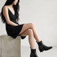Mortene-Luxe Suede Ring Boots