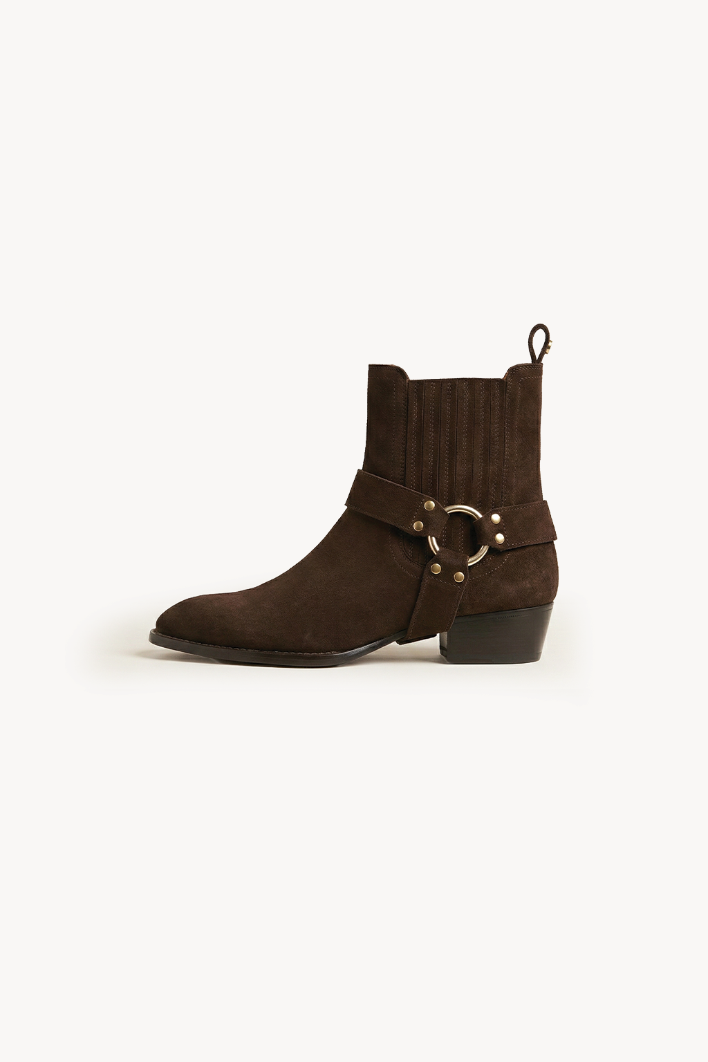 Mortene Ankle Boot, Chocolate — 04 side profile 2