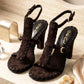 Nocturne Woven Heel