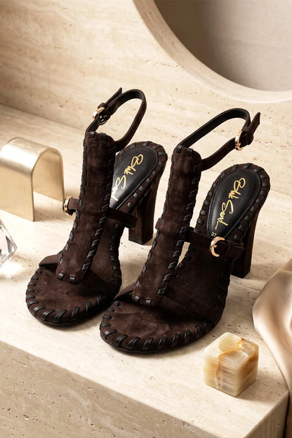 Nocturne Woven Heel