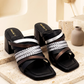 Soraya Woven Strap Mule – Multi