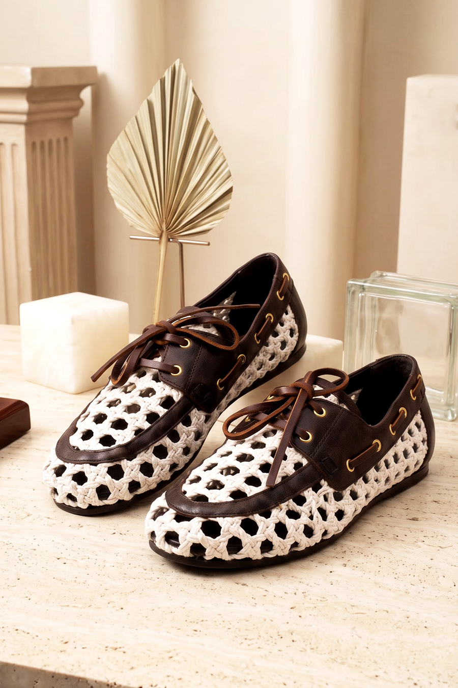 Maelia Woven Moccasin