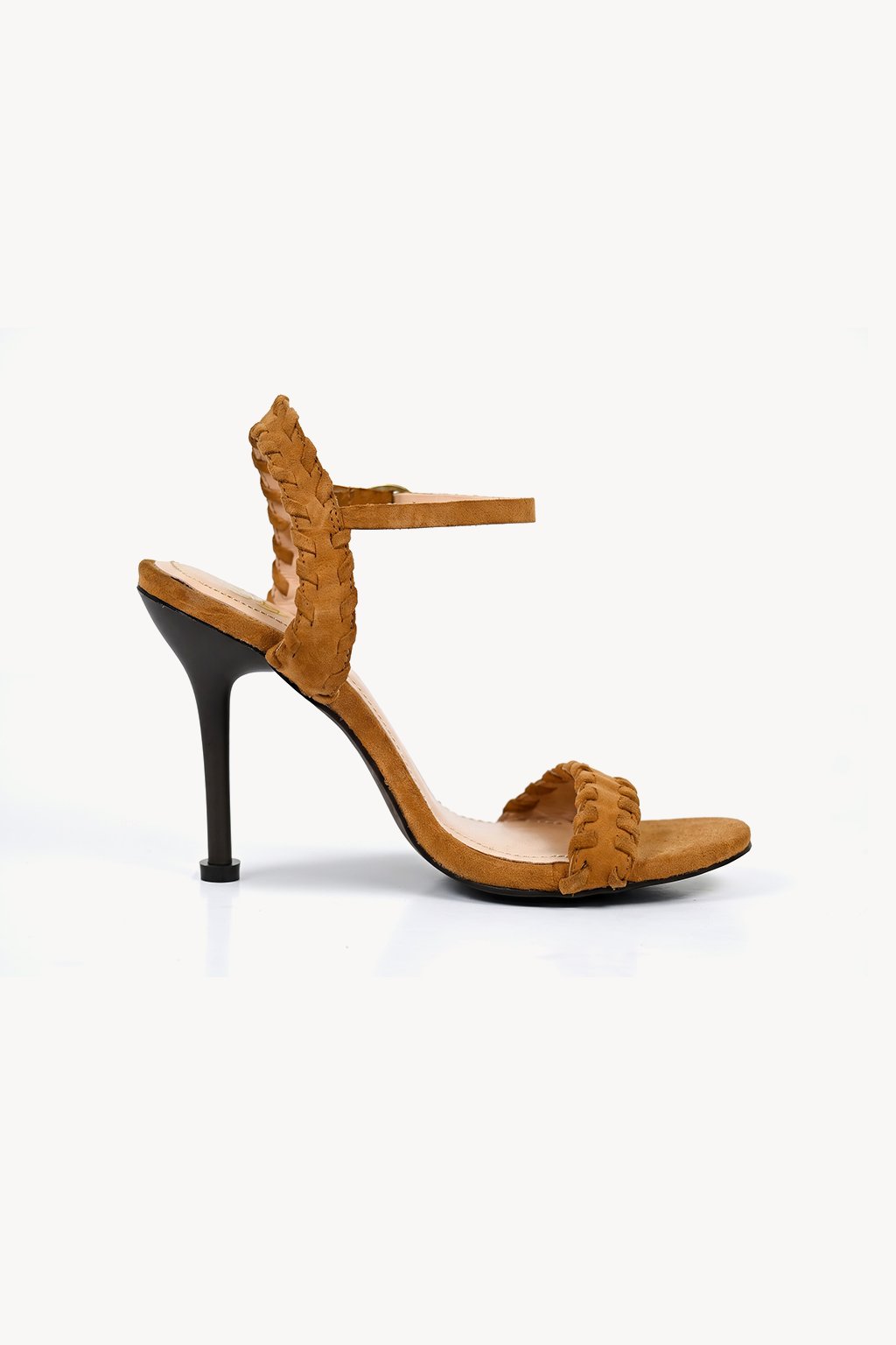 Mimbre Braided Sandal, Tan — left