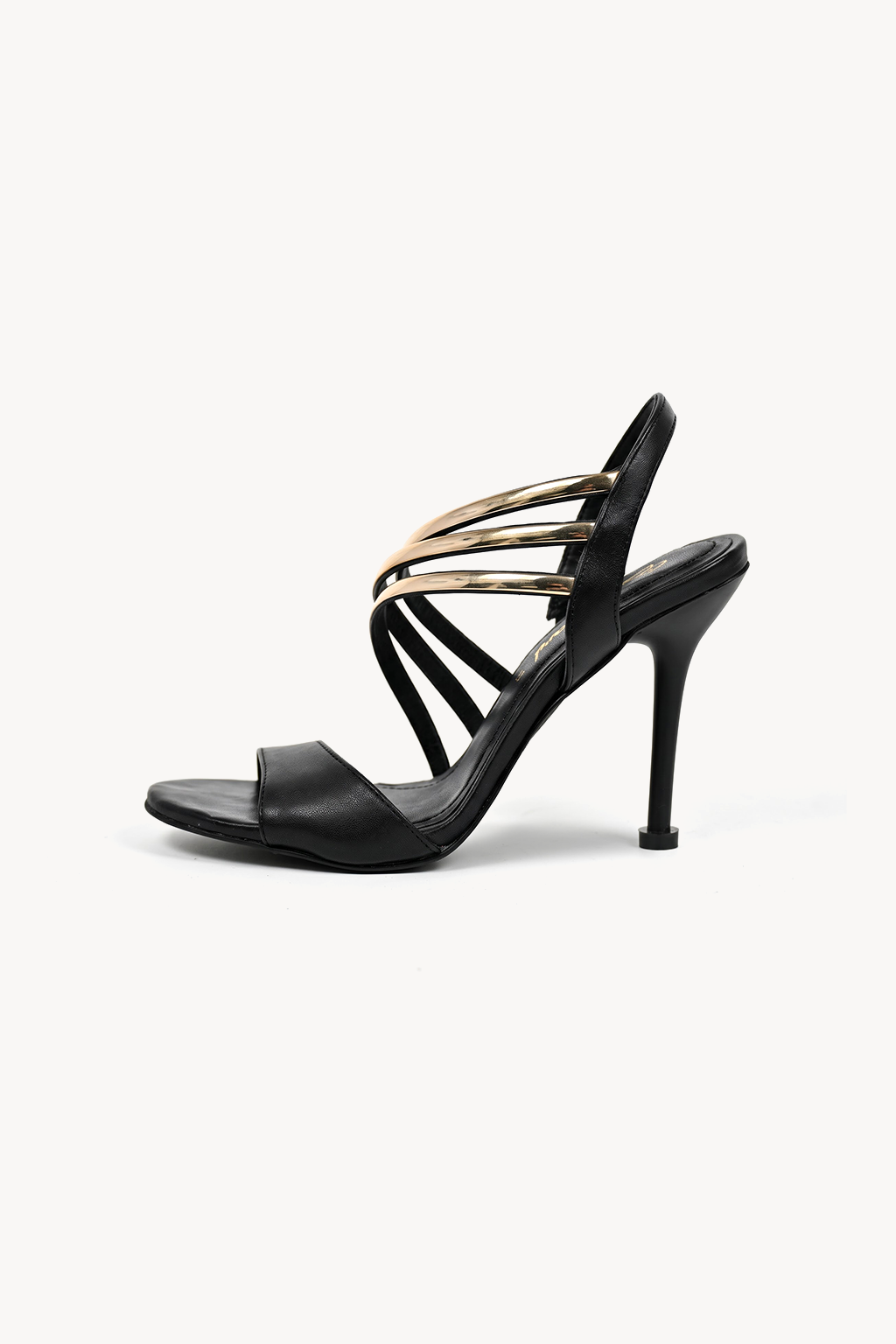 Corsara Cage Sandal, Black — right