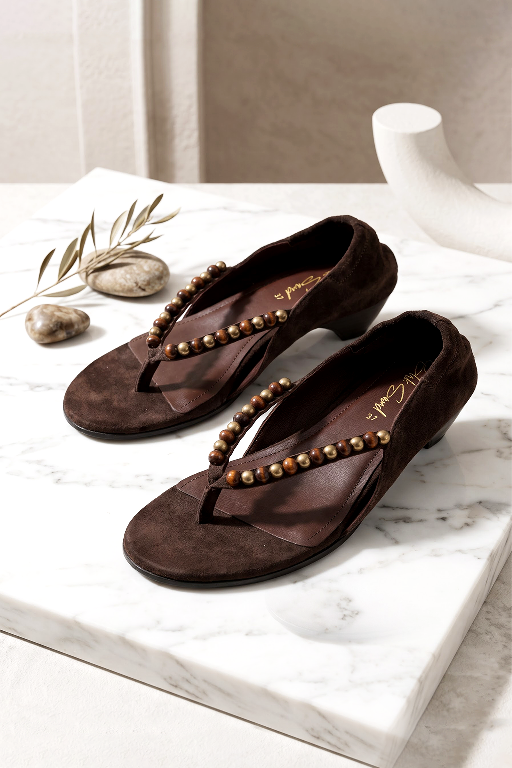 Boheme Thong Sandal, Brown — main